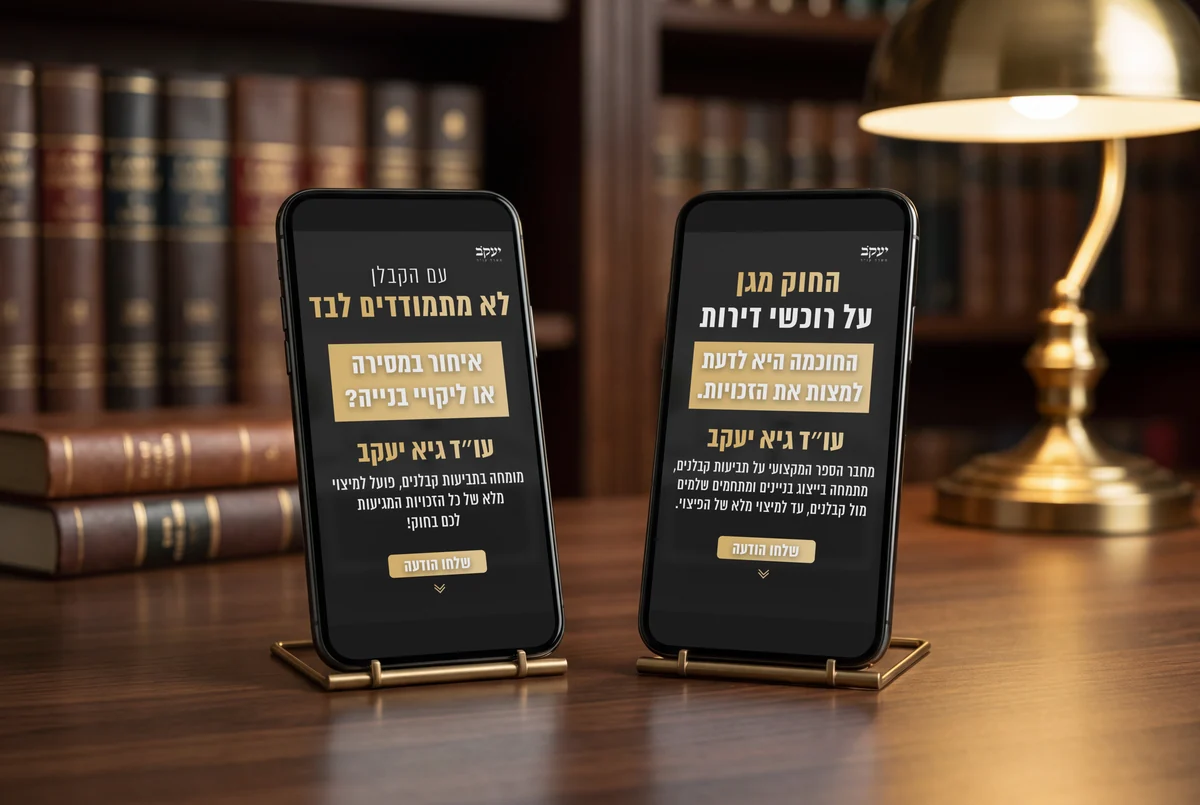 עו״ד גיא יעקב · קמפיין לרשתות