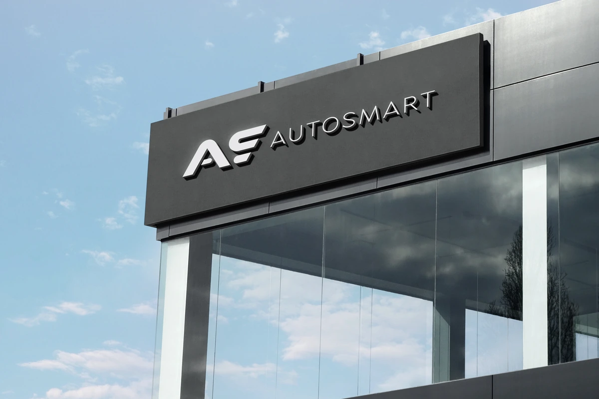 AutoSmart · לוגו ושפה גרפית